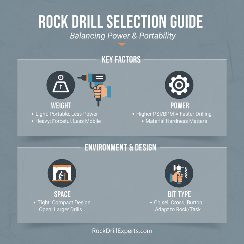 How to Choose the Best Hand Held Rock Drill for Your Needs