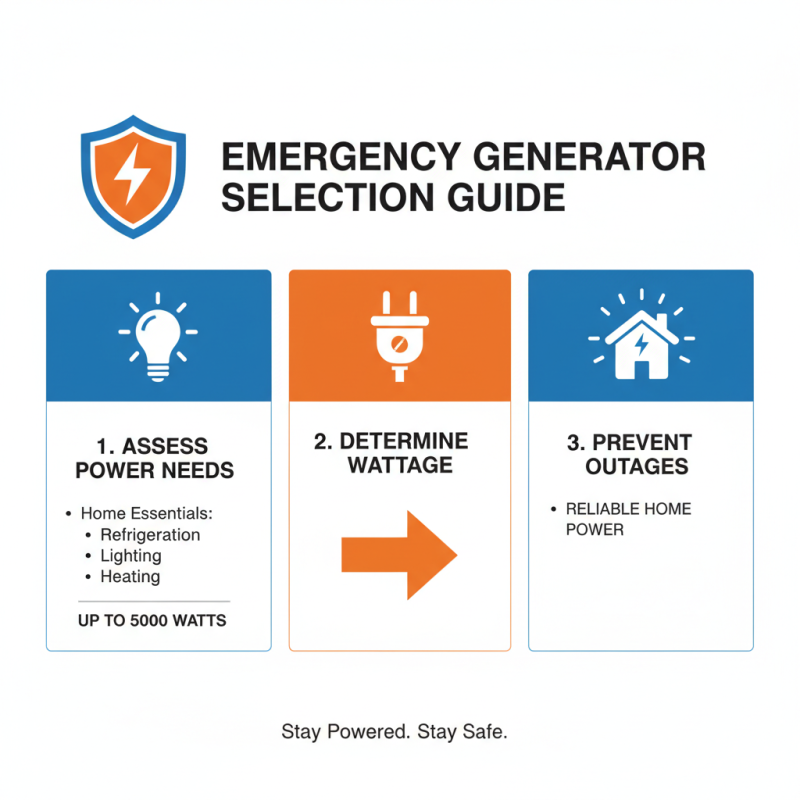 How to Choose the Best Emergency Generators for Your Needs?
