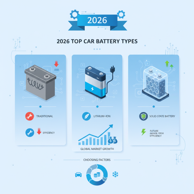 2026 Top Car Battery Types You Need to Know?