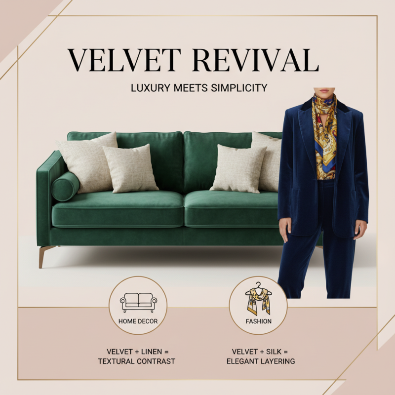 2026 Top Velvet Fabric Trends for Home Decor and Fashion Styles?