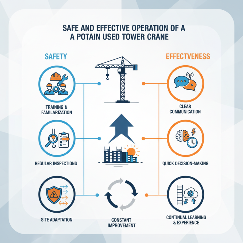 How to Operate Potain Used Tower Crane Safely and Effectively?