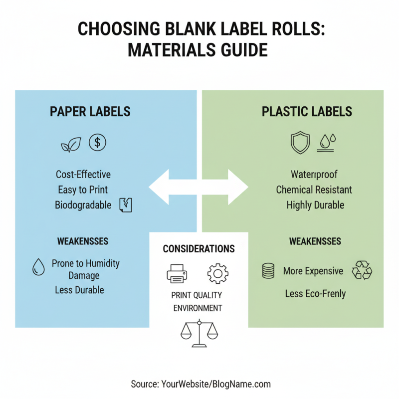 2026 How to Choose the Best Blank Label Rolls for Your Needs?