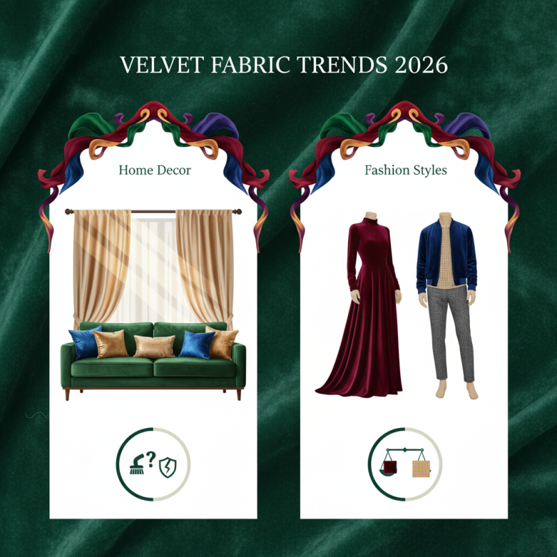 2026 Top Velvet Fabric Trends for Home Decor and Fashion Styles?