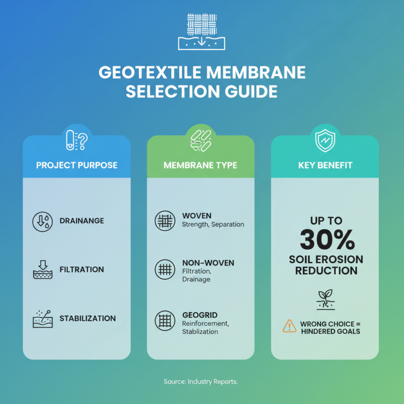 How to Choose the Right Geotextile Membrane for Your Project?