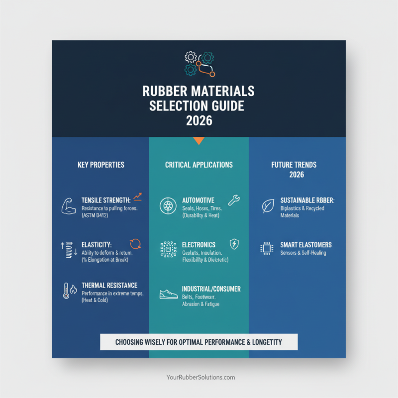How to Choose the Right Rubber Material for Your Project in 2026?