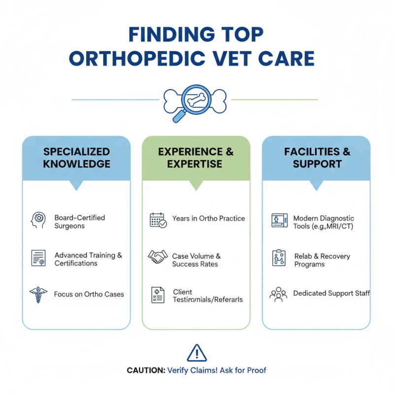 How to Choose the Right Orthopedic Veterinarian for Your Pet?