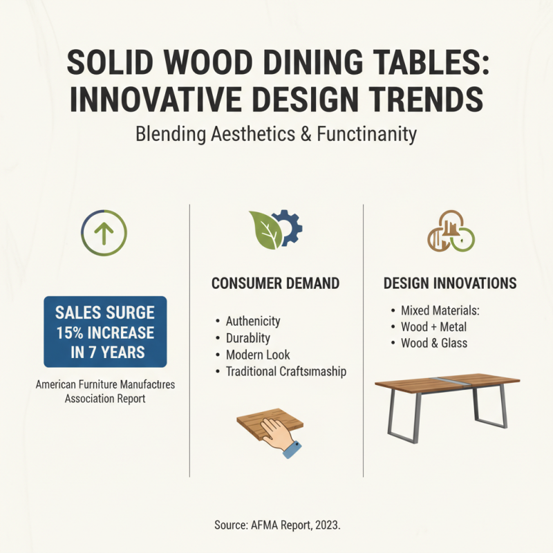 2026 Top Trends for Solid Wood Dining Table Designs and Styles?