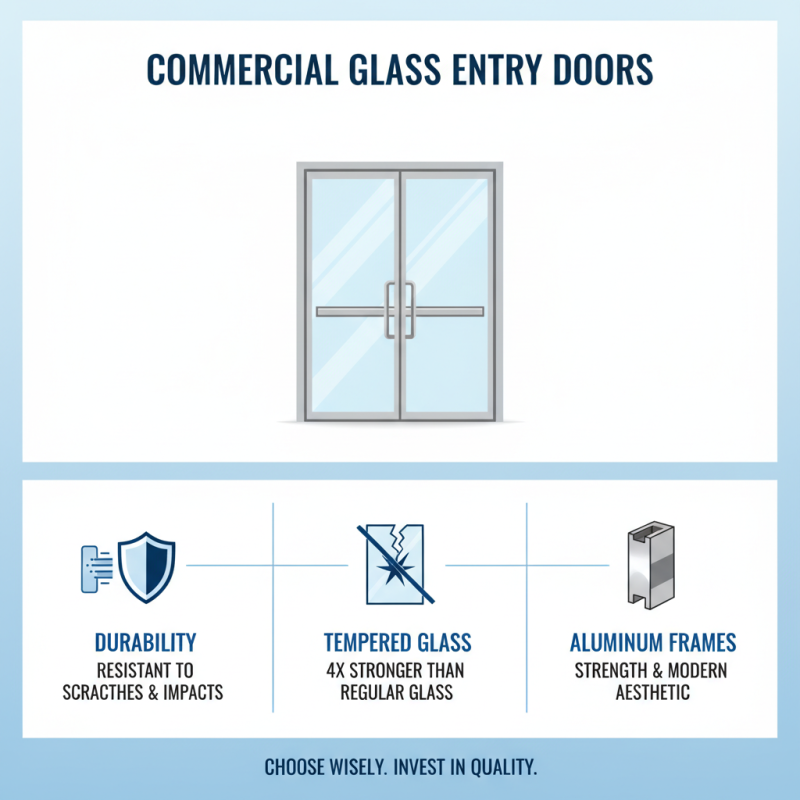 2026 How to Choose the Best Commercial Glass Entry Doors?