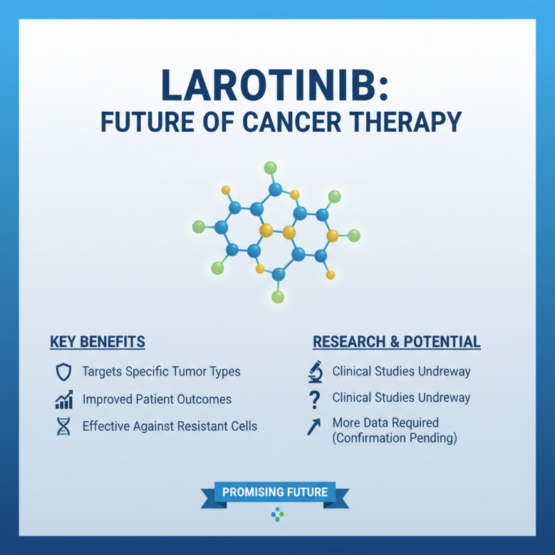 What is Intermediate Of Larotinib and Its Uses?