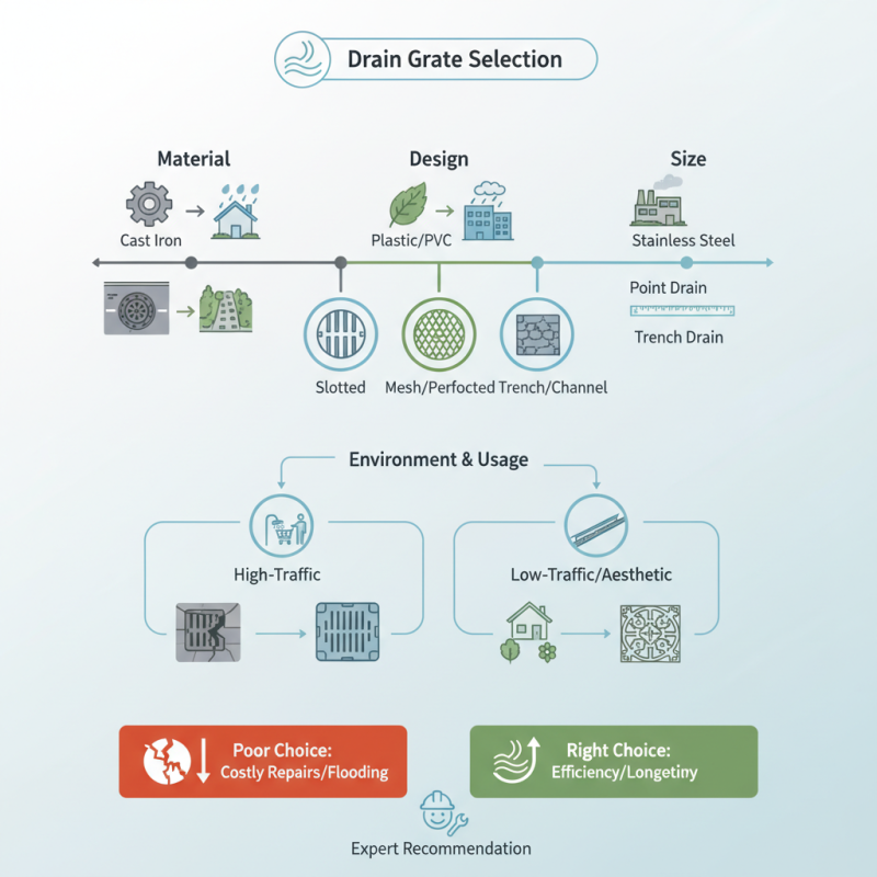 How to Choose the Right Drain Grate for Your Needs?