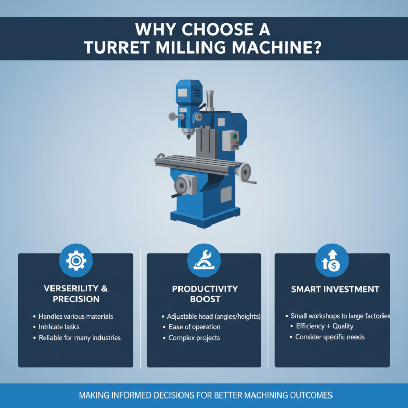 Why Choose a Turret Milling Machine for Your Machining Needs?