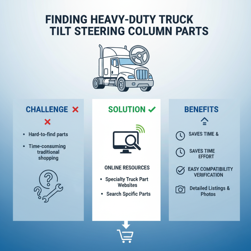 How to Find Peterbilt Tilt Steering Column Parts Easily?