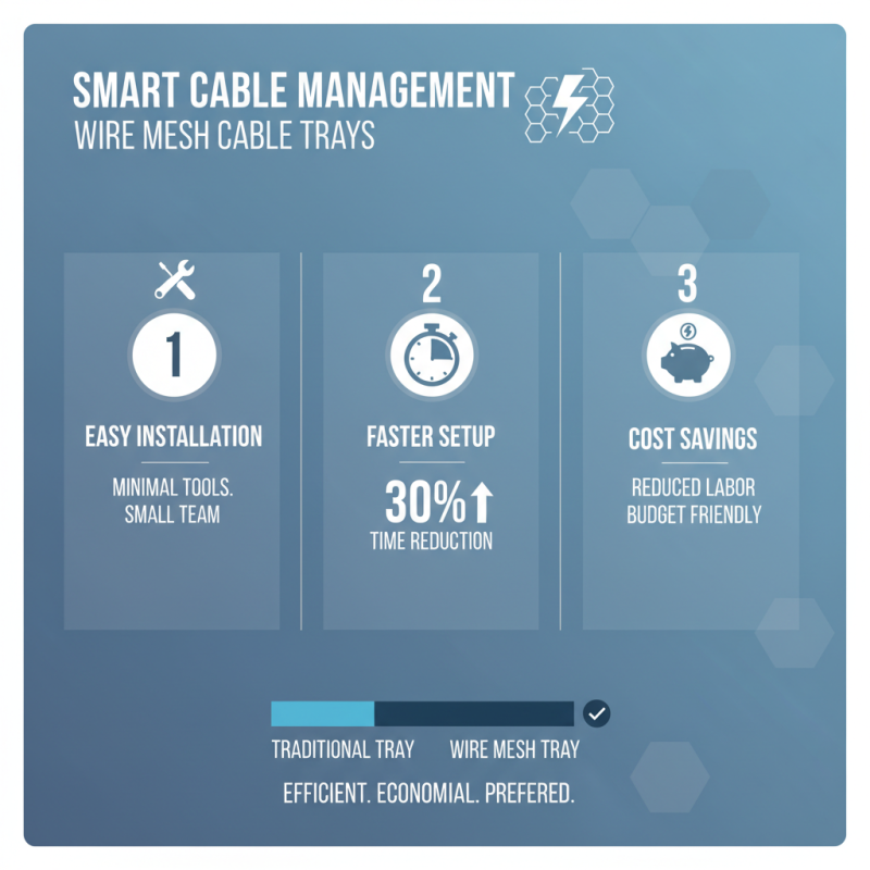 Top Benefits of Using Wire Mesh Cable Tray for Cable Management?