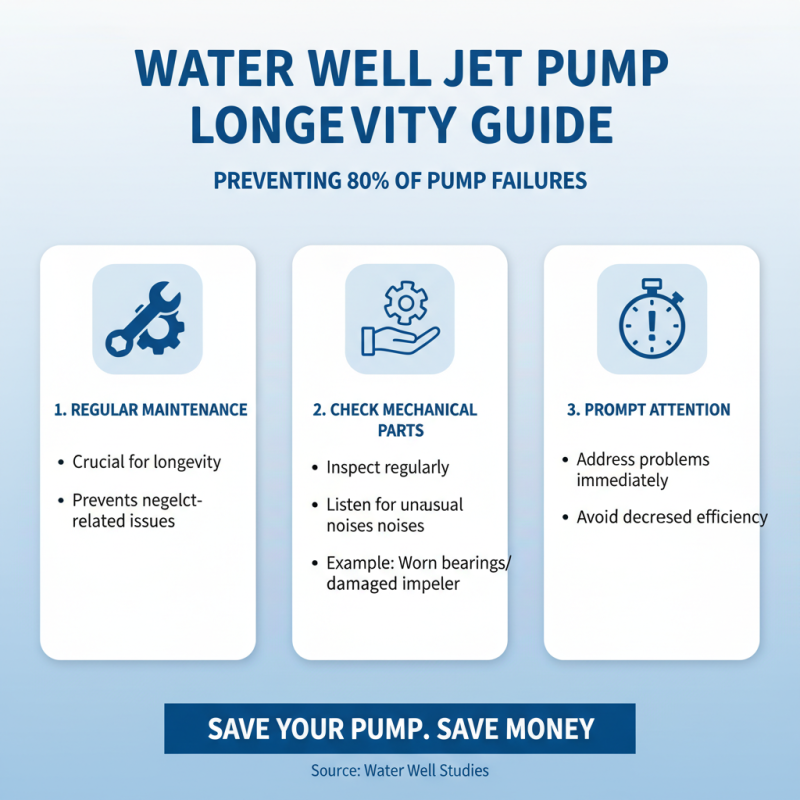 Top 10 Water Well Jet Pump Tips and Tricks You Need to Know?