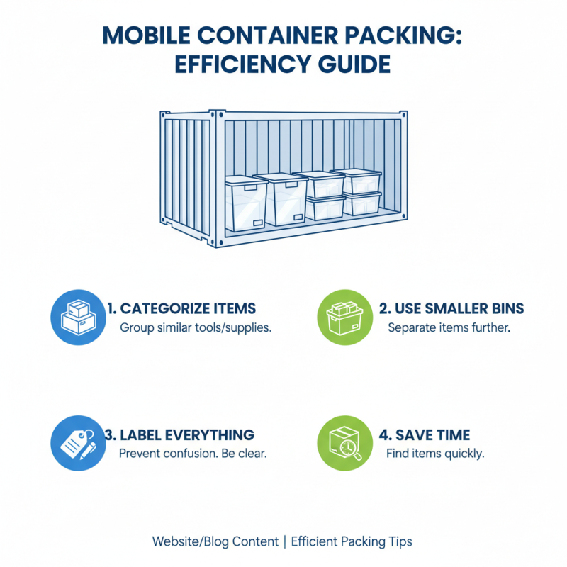 Mobile Container Tips for Efficient Use in Your Projects?