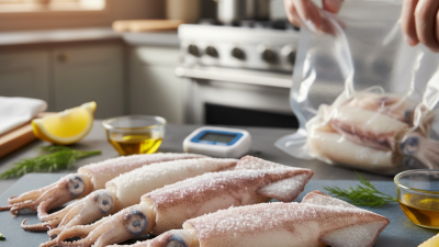 Frozen Squid Meat Tips for Cooking and Storage Methods?