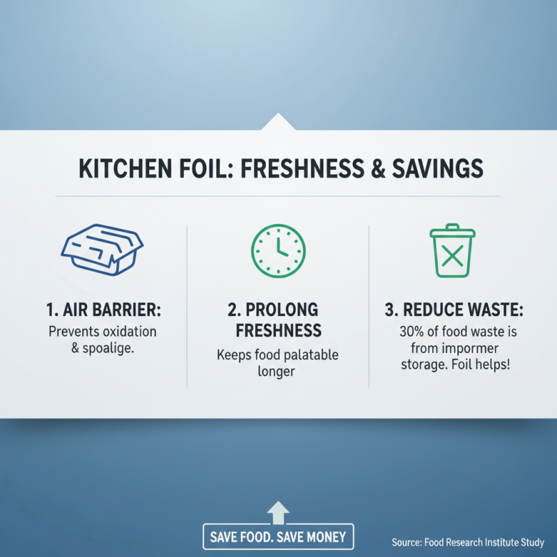 How to Use Foil Sheets for Food Storage and Cooking Tips?