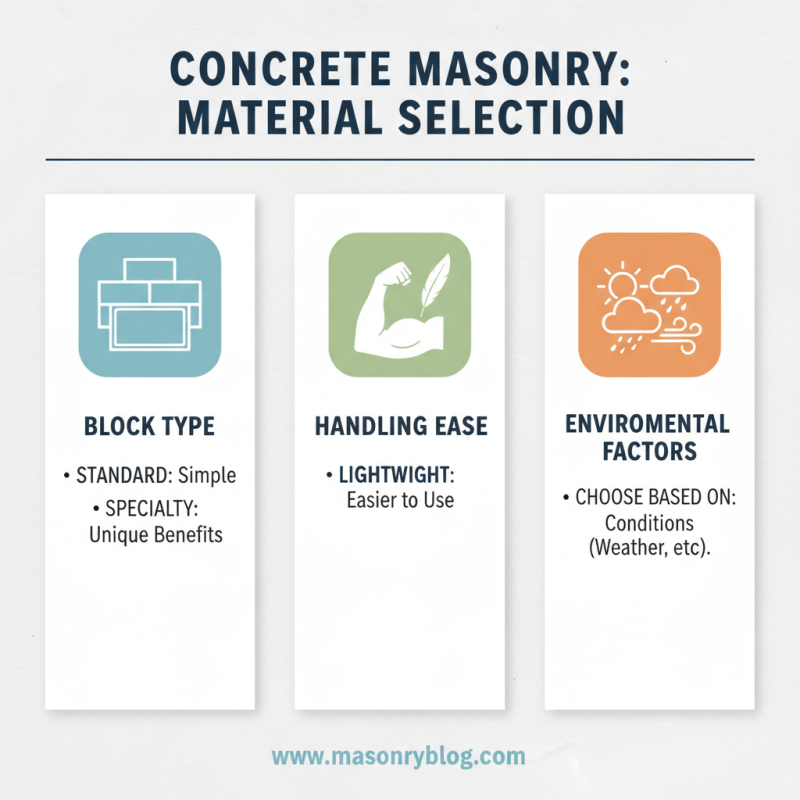 10 Essential Tips for Working with Concrete Masonry?