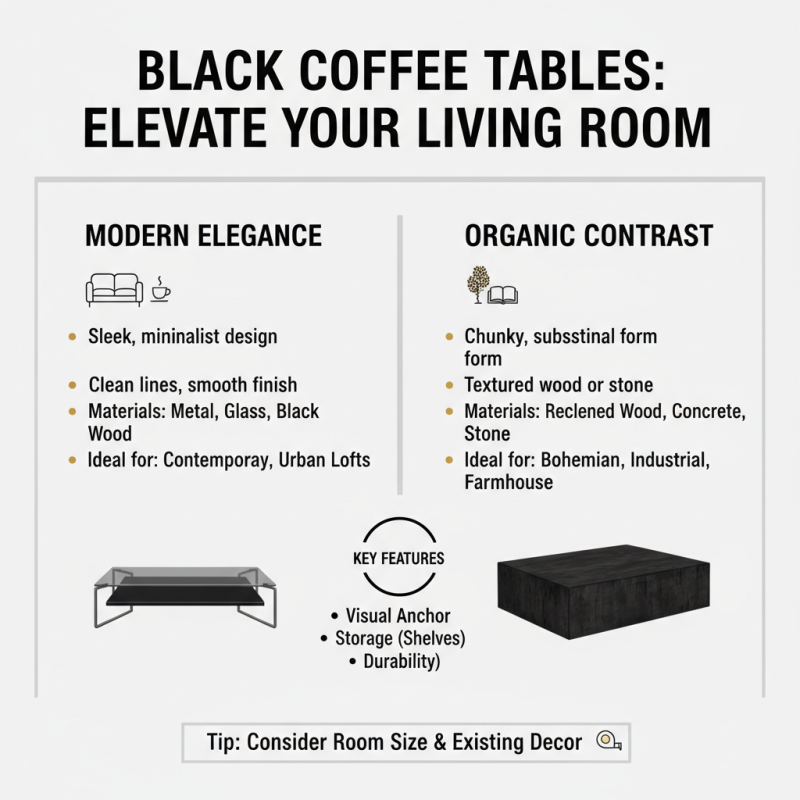 10 Best Coffee Table Black Options for Your Living Room Decor?