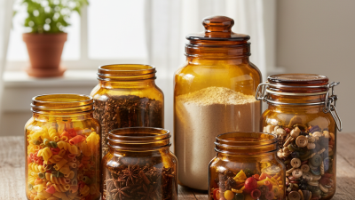 How to Use Amber Glass Jars for Preserving Food and DIY Projects?