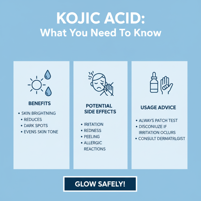 How to Use Kojic Acid Powder 99% for Skin Brightening?