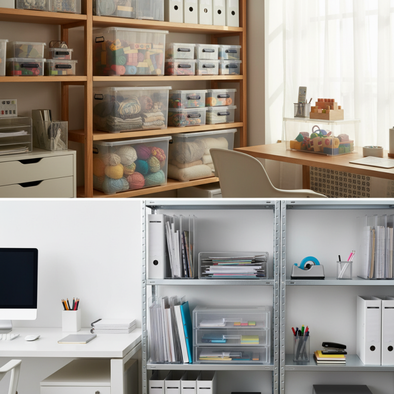 Top 10 Clear Boxes for Organizing Your Home and Office?