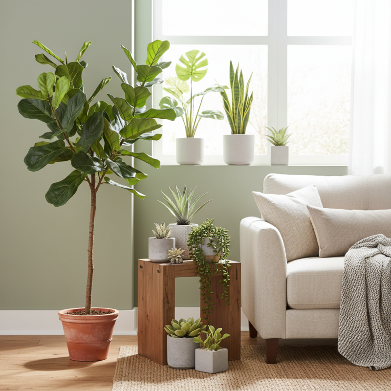 How to Choose Realistic Fake Plants for Home Decor?
