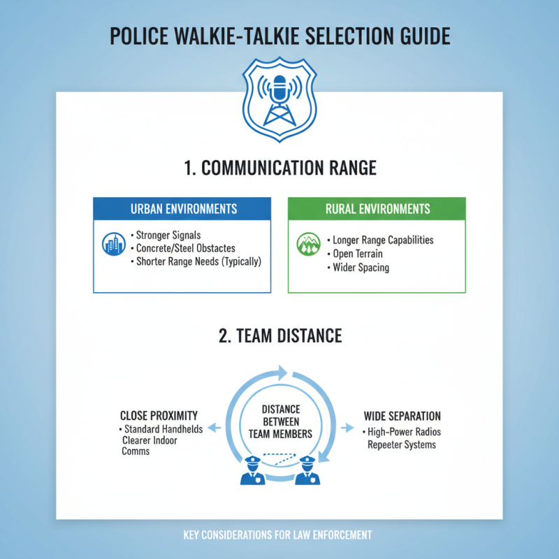 How to Choose the Best Cop Walkie Talkie for Your Needs?