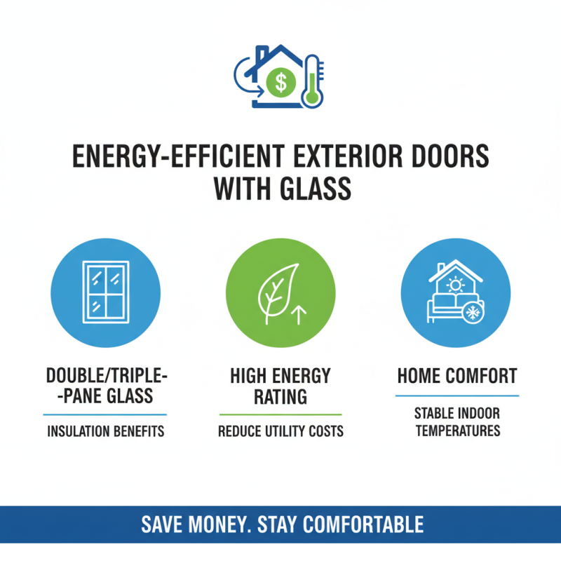How to Choose Exterior Doors with Glass for Your Home?