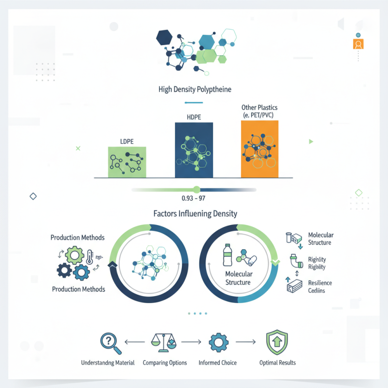 What is the Density of HDPE and How Does it Compare?