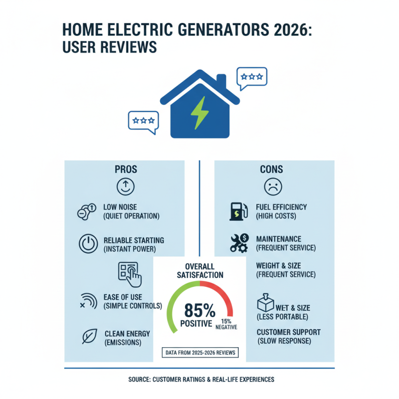 Best Electric Generators for Home Use in 2026?