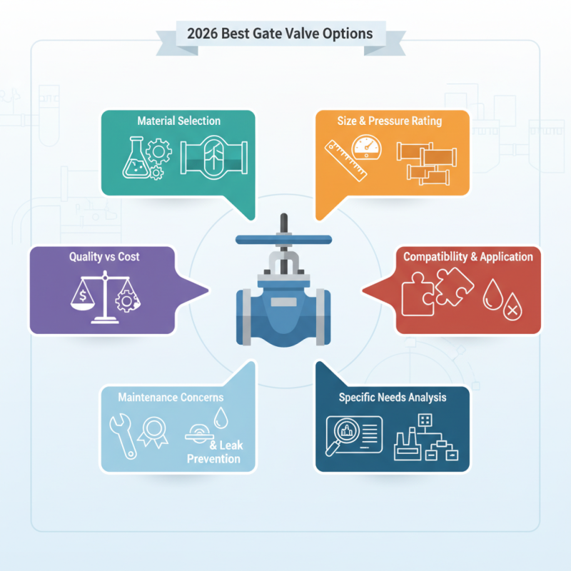 2026 Best Gate Valve Options for Your Needs Explained