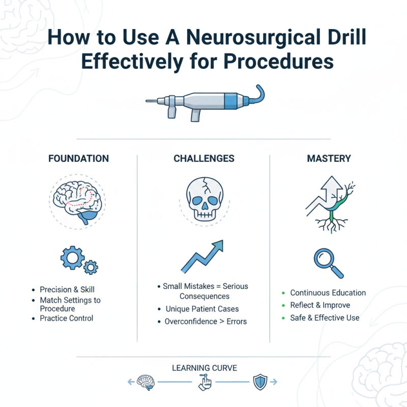 How to Use a Neuro Surgical Drill Effectively for Procedures?