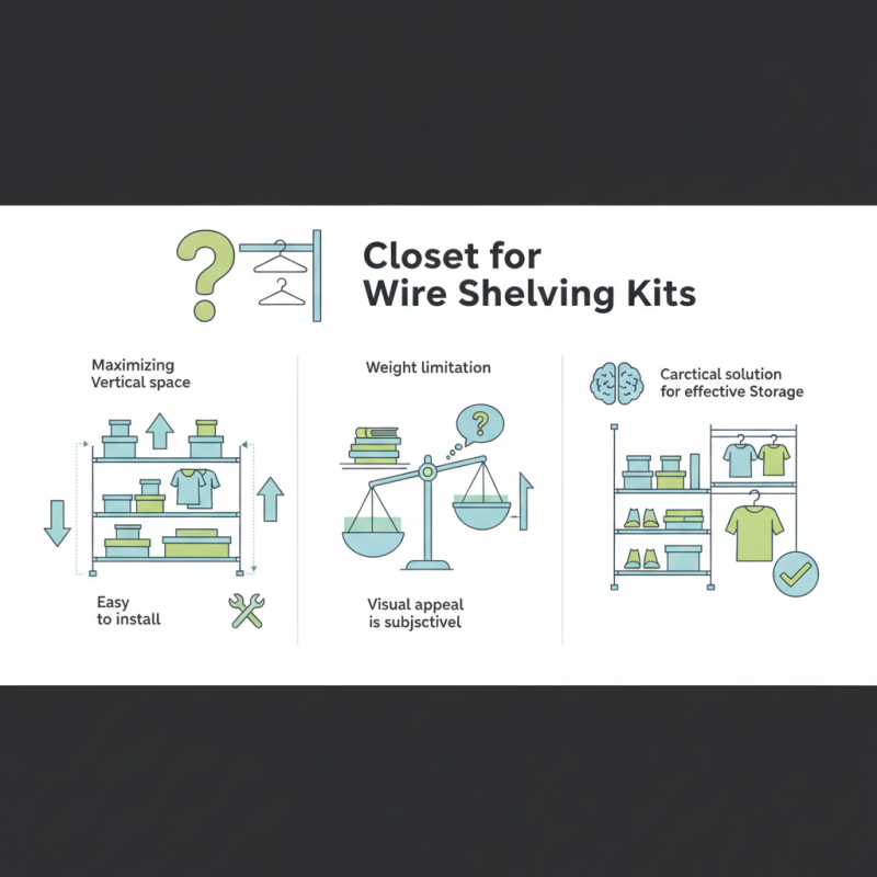 Why Choose Closet Wire Shelving Kits for Effective Storage?