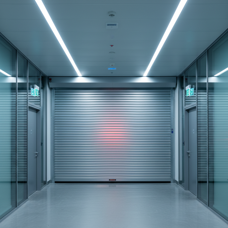 What is a Roll Down Fire Door and How Does It Work?