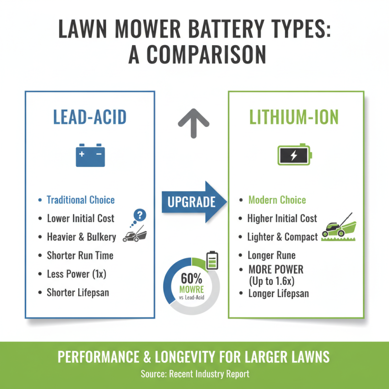 2026 Best Mower Battery Options for Lawn Care Enthusiasts?
