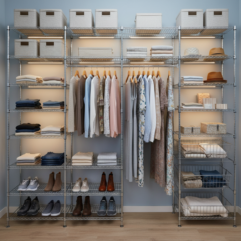 How to Choose the Best Closet Wire Shelving Kits for Your Space?