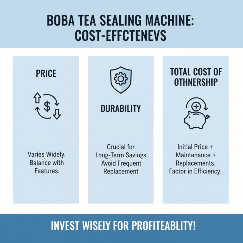 How to Choose the Best Boba Tea Sealing Machine?