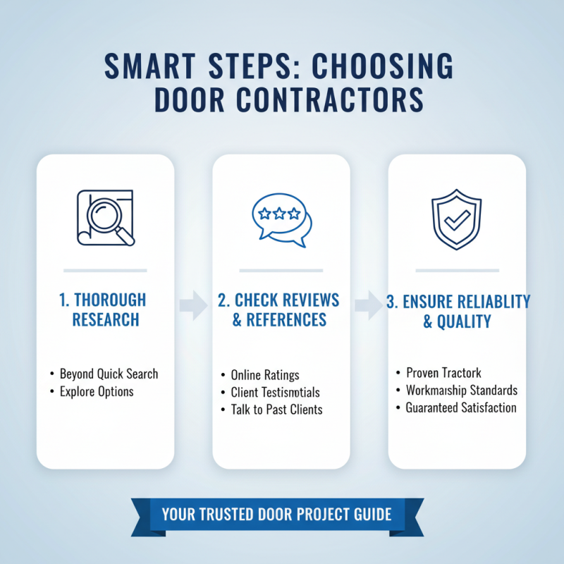 How to Choose the Right Door Contractors for Your Project?