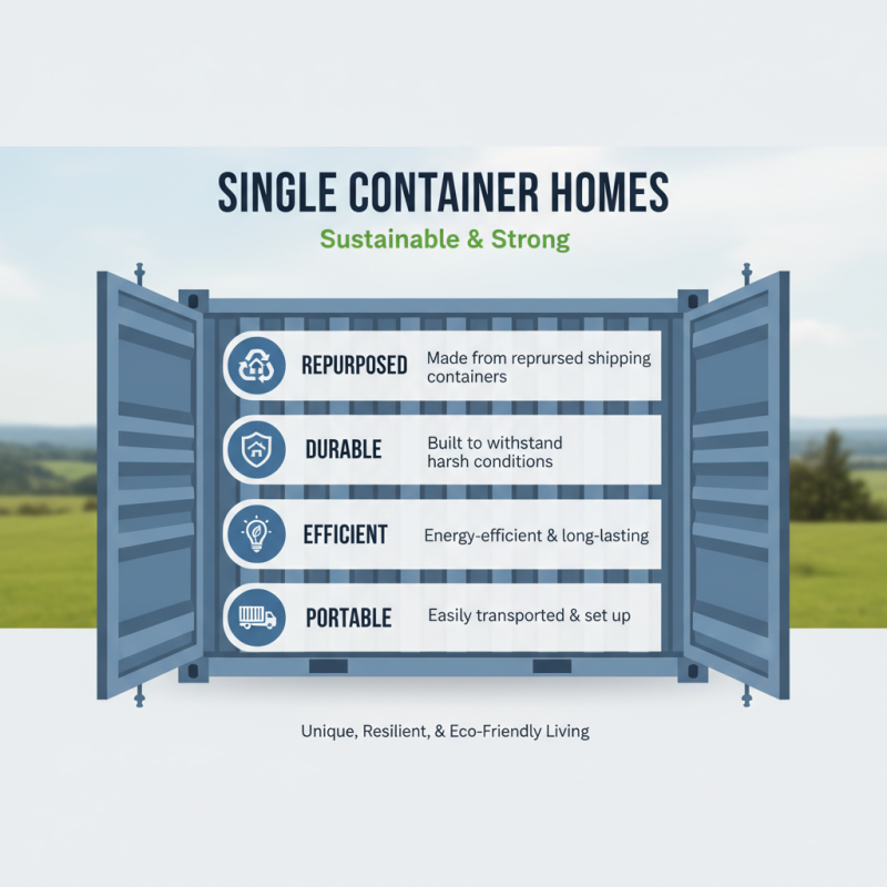 What is a Single Container House and How Can It Benefit You?