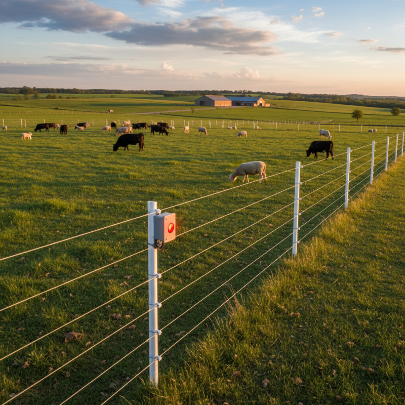 Why Choose High Voltage Output Electric Fence for Livestock Safety?