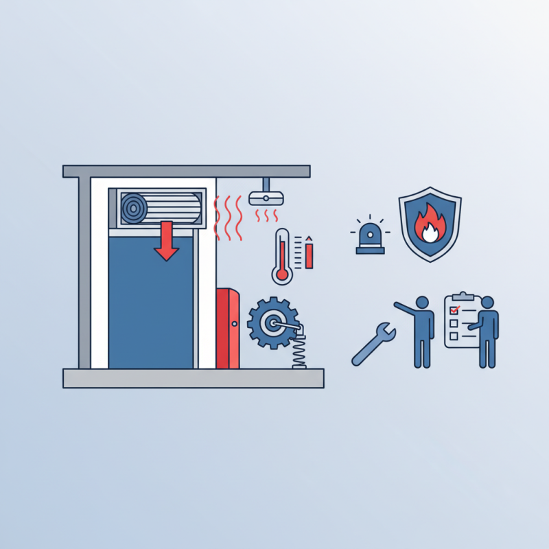 What is a Roll Down Fire Door and How Does It Work?