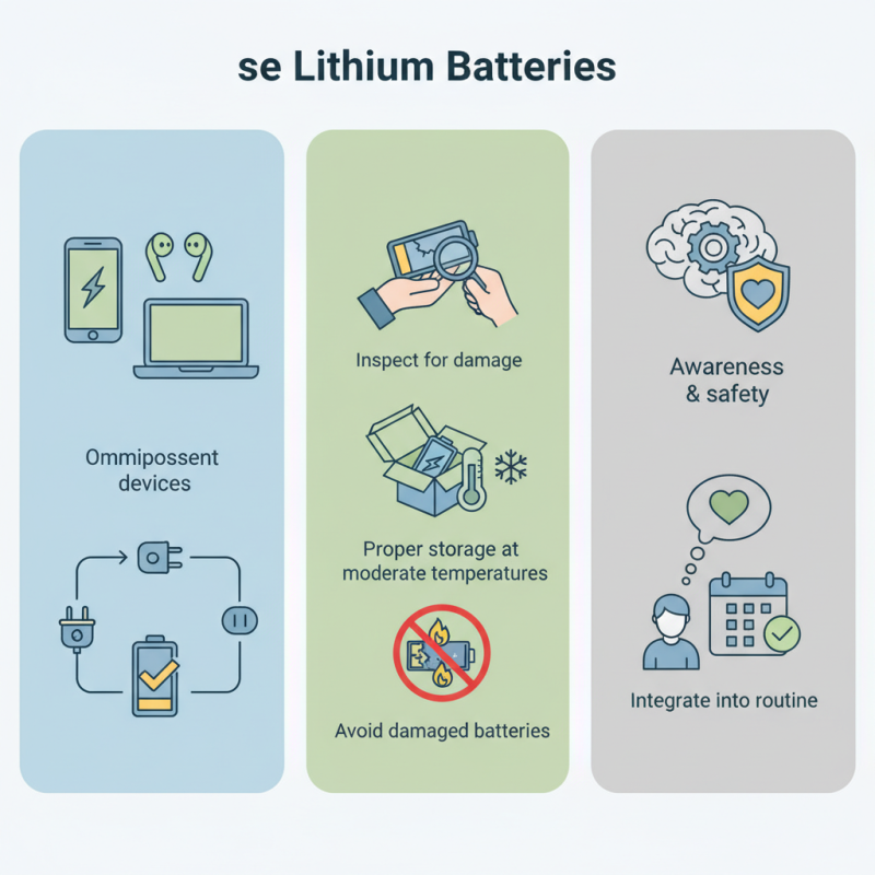 How to Safely Use Lithium Batteries in Everyday Devices?