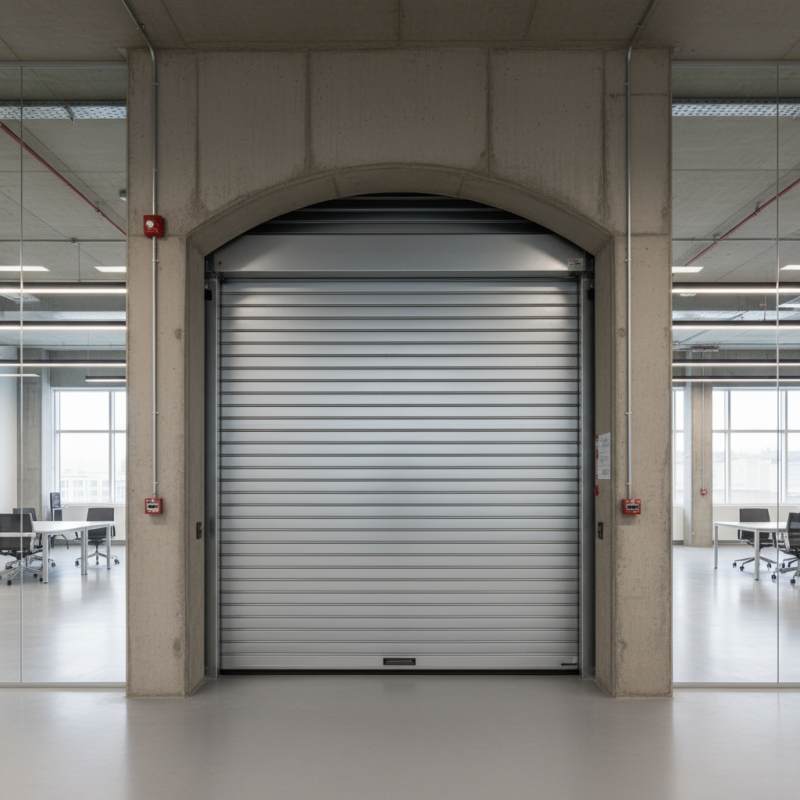 What is a Roll Down Fire Door and How Does it Work?