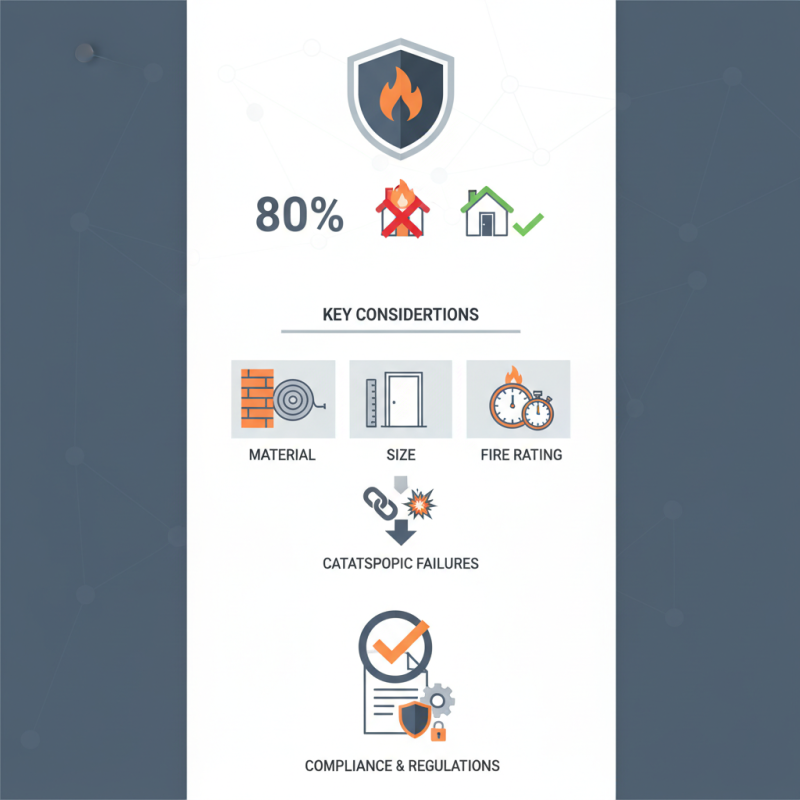 How to Choose the Right Roll Down Fire Door for Your Needs?