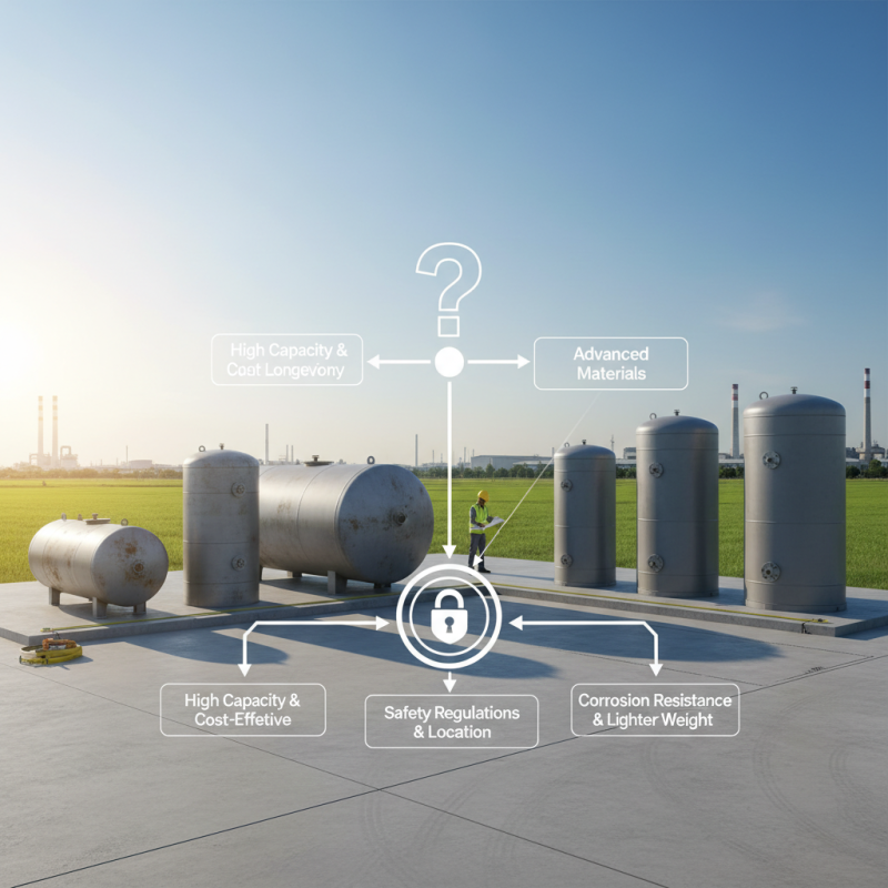 How to Choose the Right LPG Storage Tank for Your Needs?