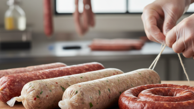 What are clear fibrous casings and how are they used?