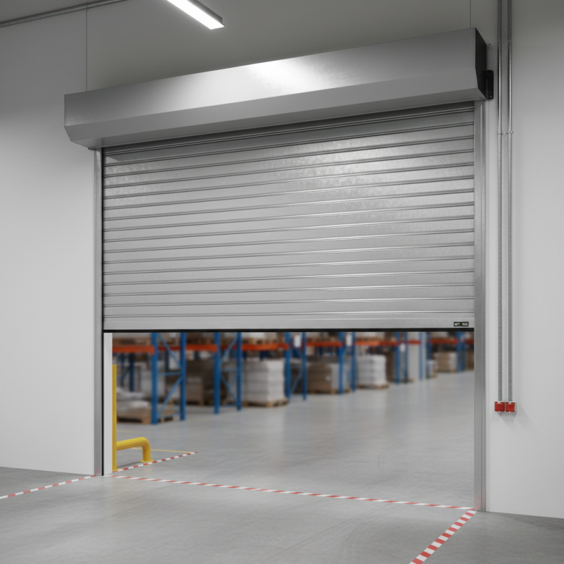 What is a Roll Down Fire Door and How Does It Work?