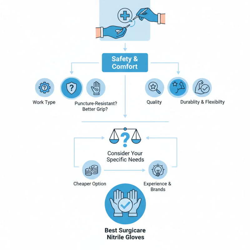 How to Choose the Best Surgicare Nitrile Gloves for Your Needs?