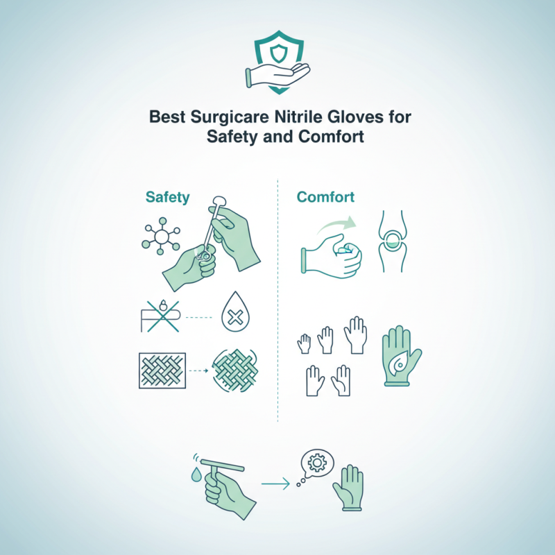 Best Surgicare Nitrile Gloves for Safety and Comfort?